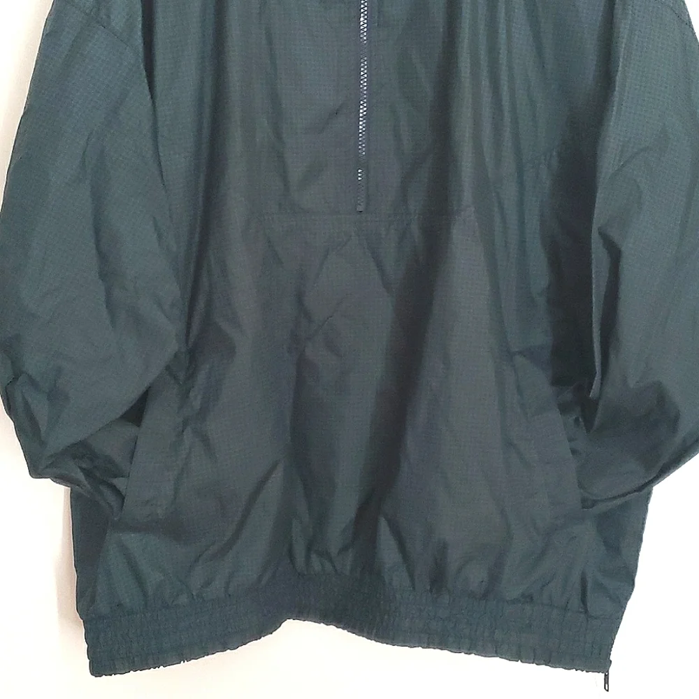 Vintage Jerzees Plaid Quarter Zip Windbreaker - Picture 4 of 6